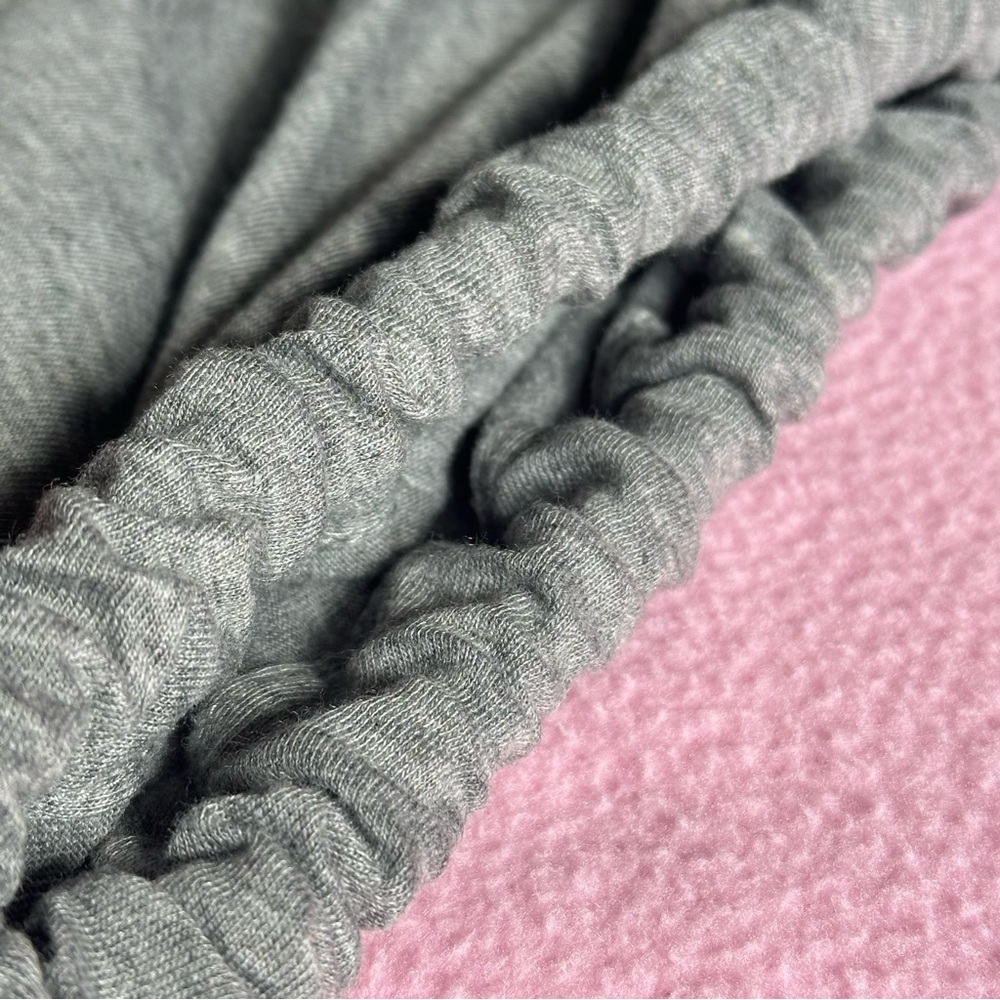 Long Gray Drawstring Bag🎒 - Picture 6 of 8